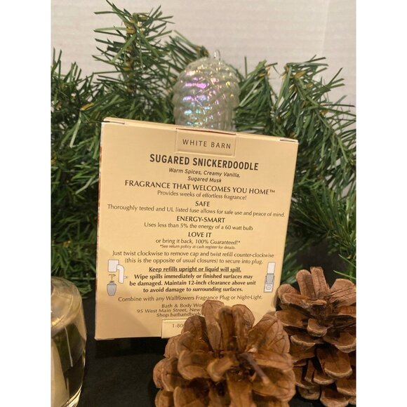 Bath & Body Works “Sugared Snickerdoodle” 2 NEW Wallflower Refills - Picture 3 of 4